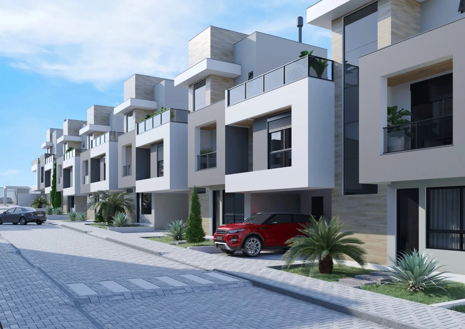 Vila Unika — Fachada | Casas 169m²