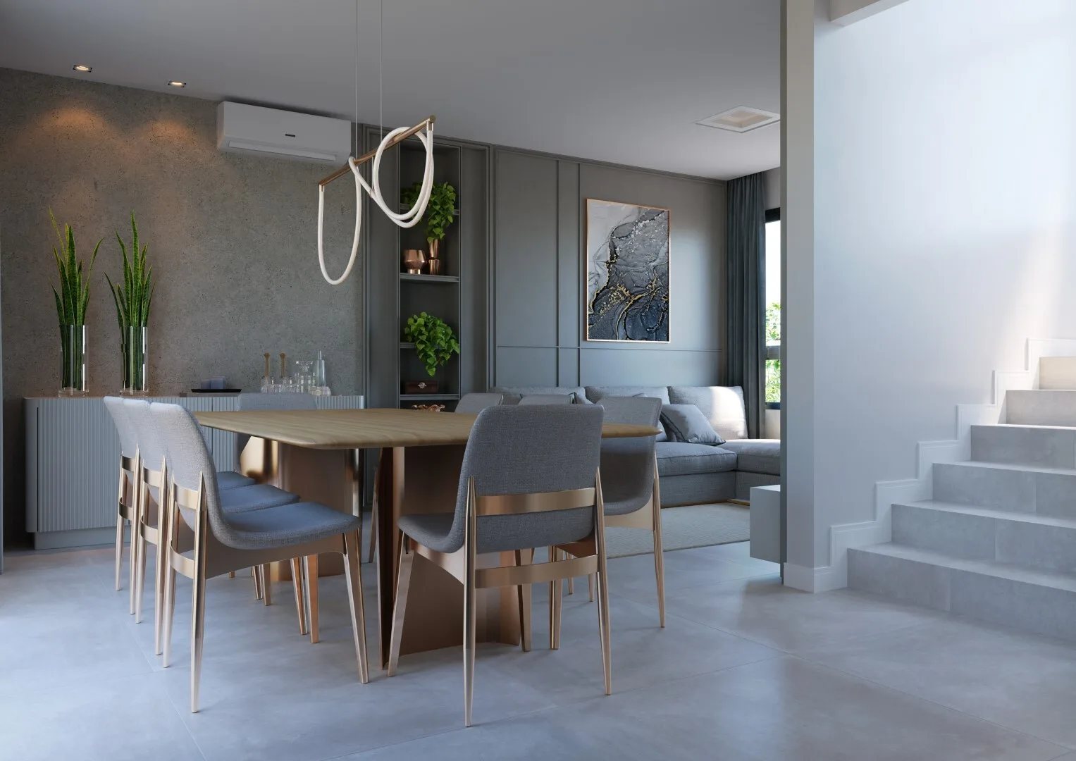 Vila Unika — Living Integrado | Foto 01