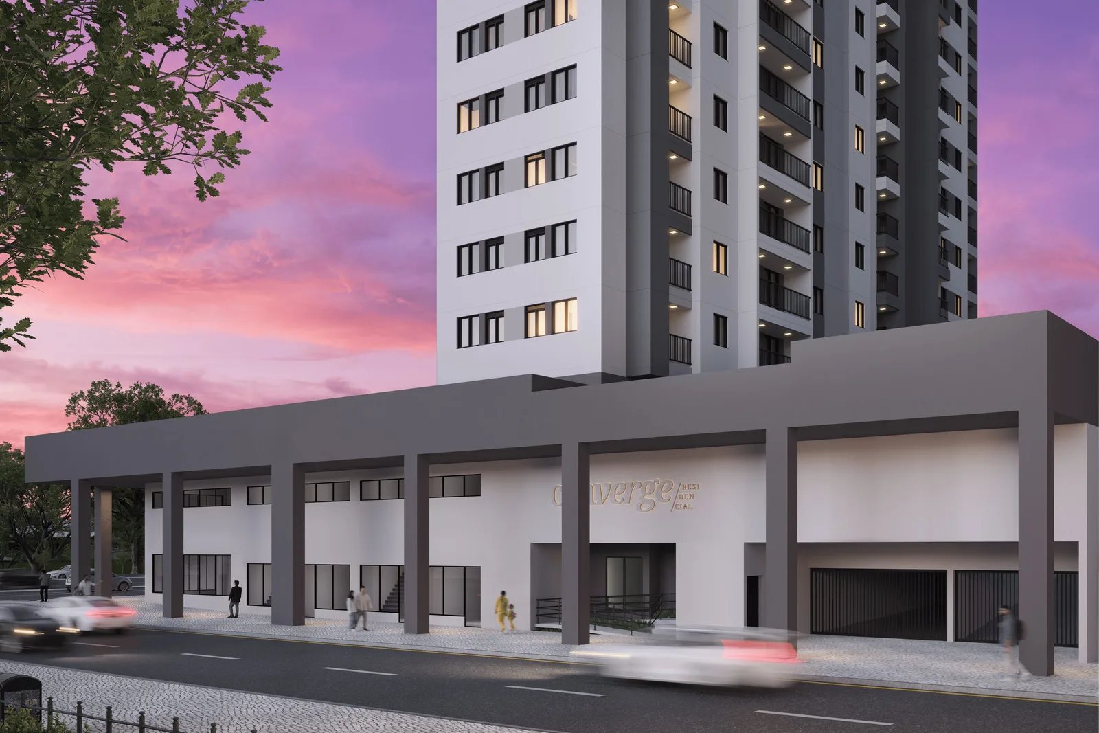 Converge - Residencial — EMBASAMENTO