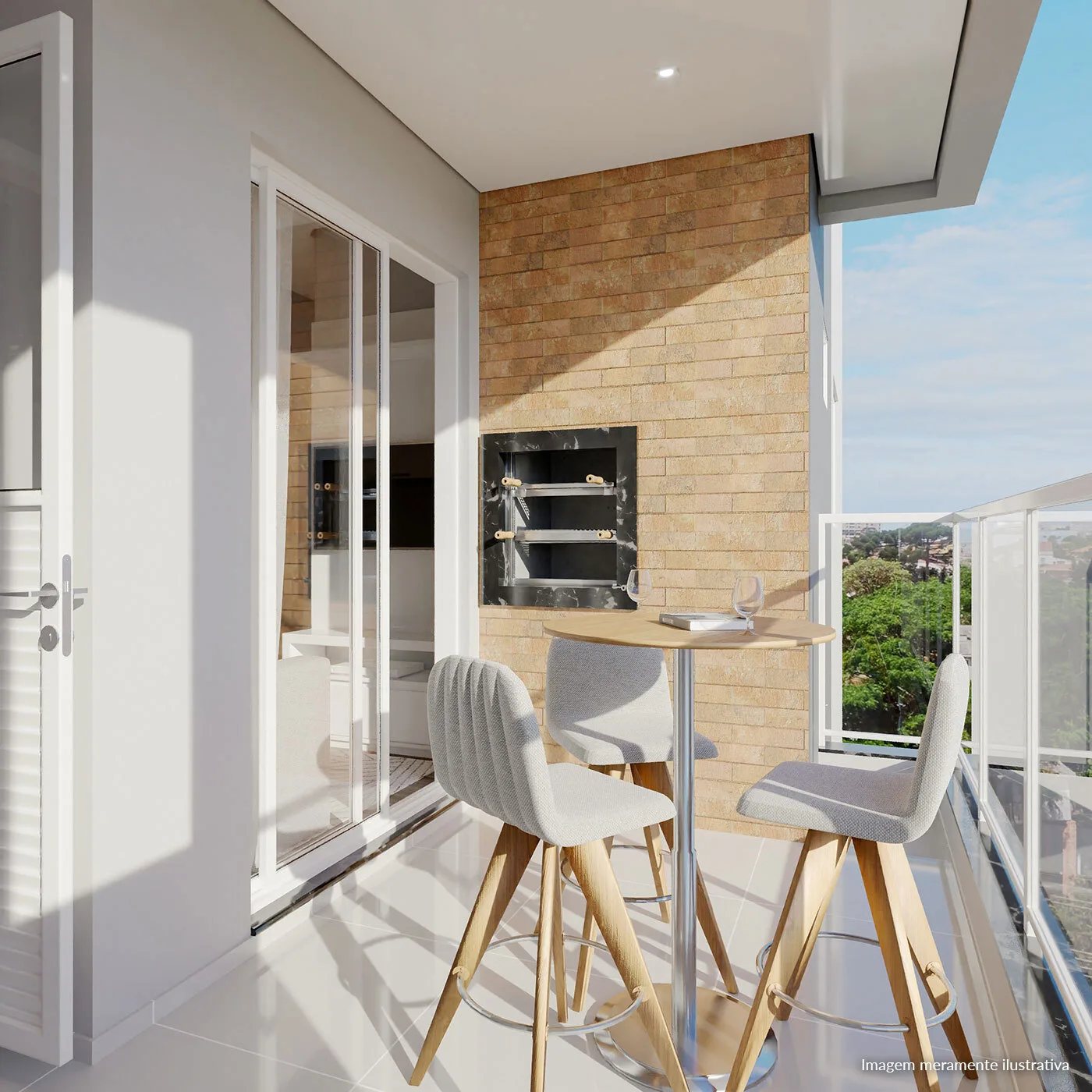 Sollaris Residencial — Terraco