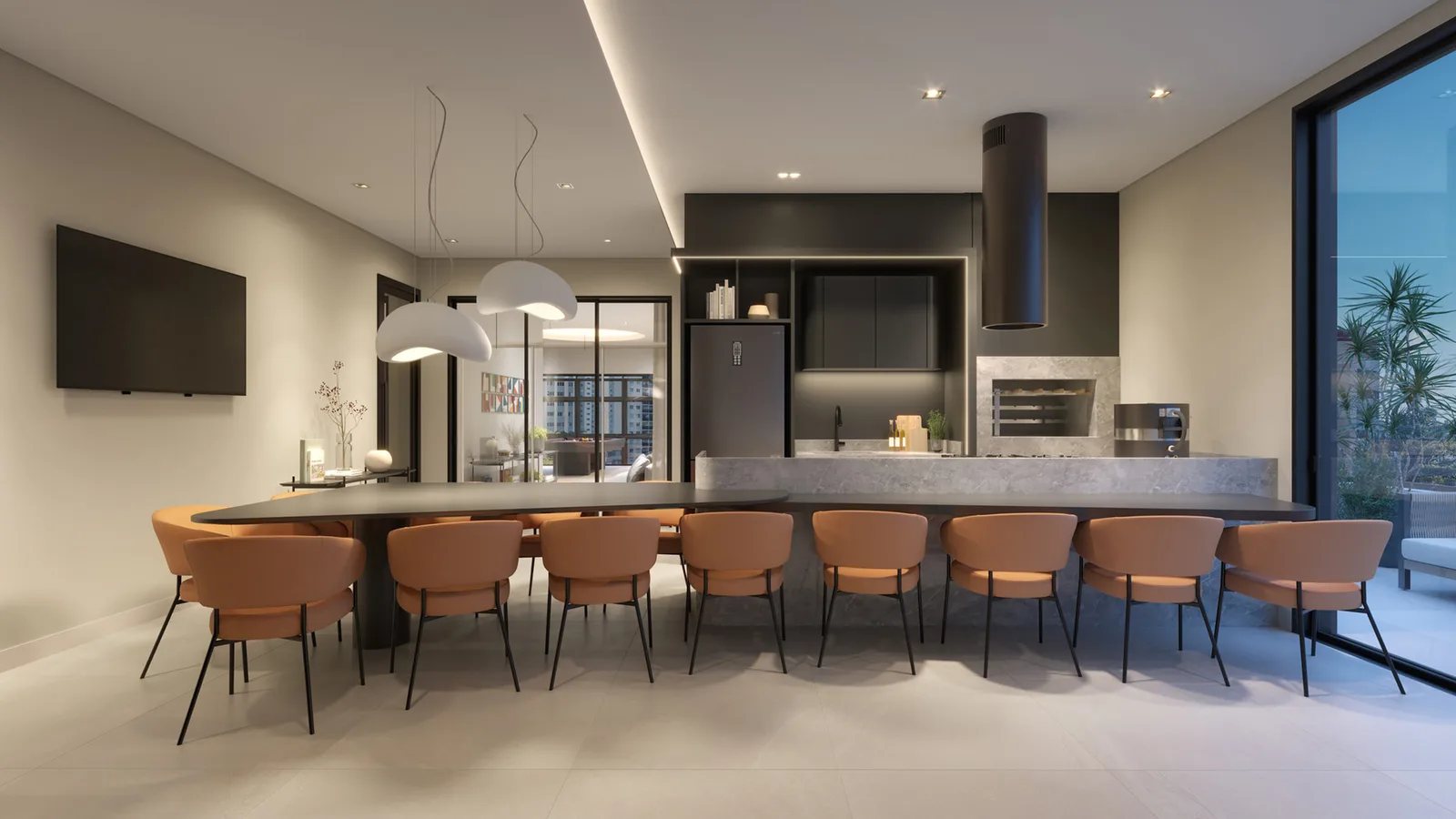 Ilúnia — 165 espaço gourmet