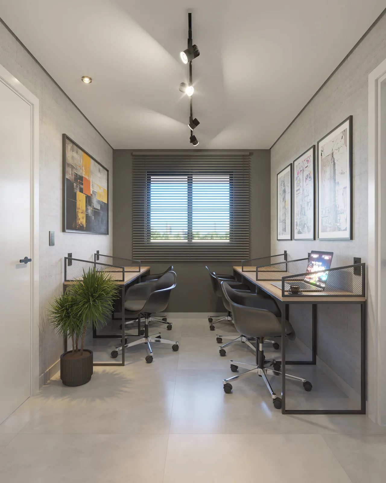 Théros Residencial — 165 coworking