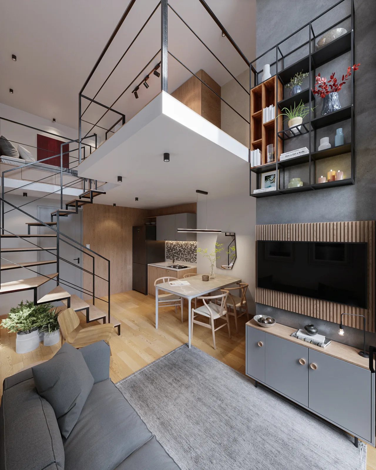 Théros Residencial — 050 living