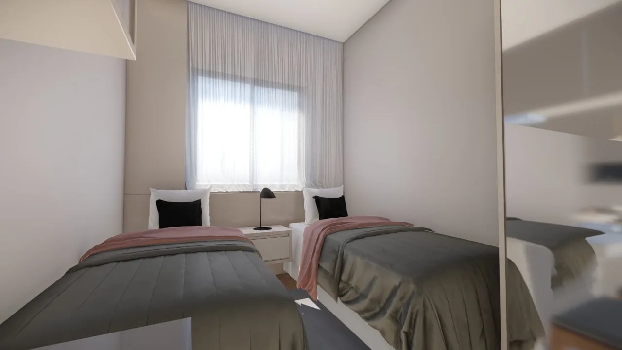 Allure Residencial — Dormitorio