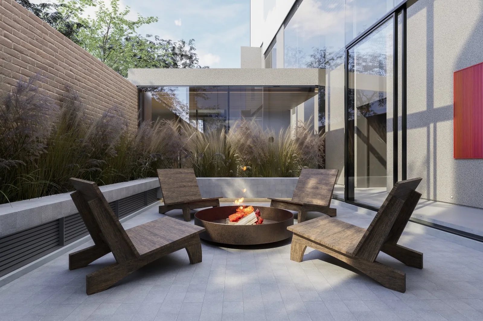Flow — Flow - Fire place