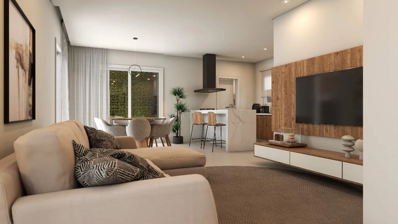 Tannenbaum Residencial — Living