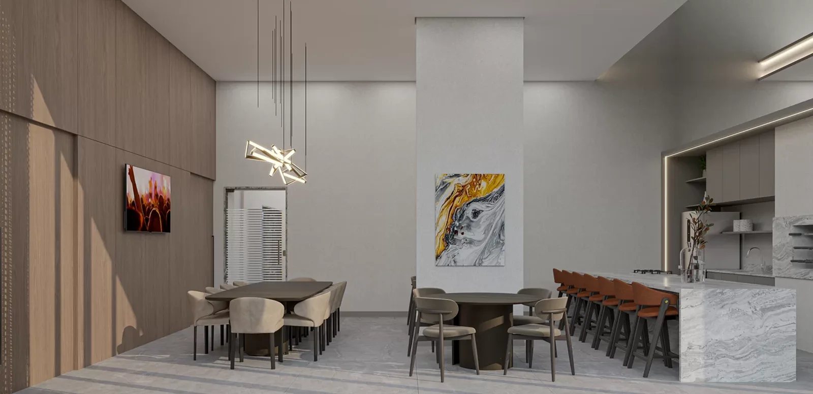 Terrasse Ciel Bleu — Espaço gourmet