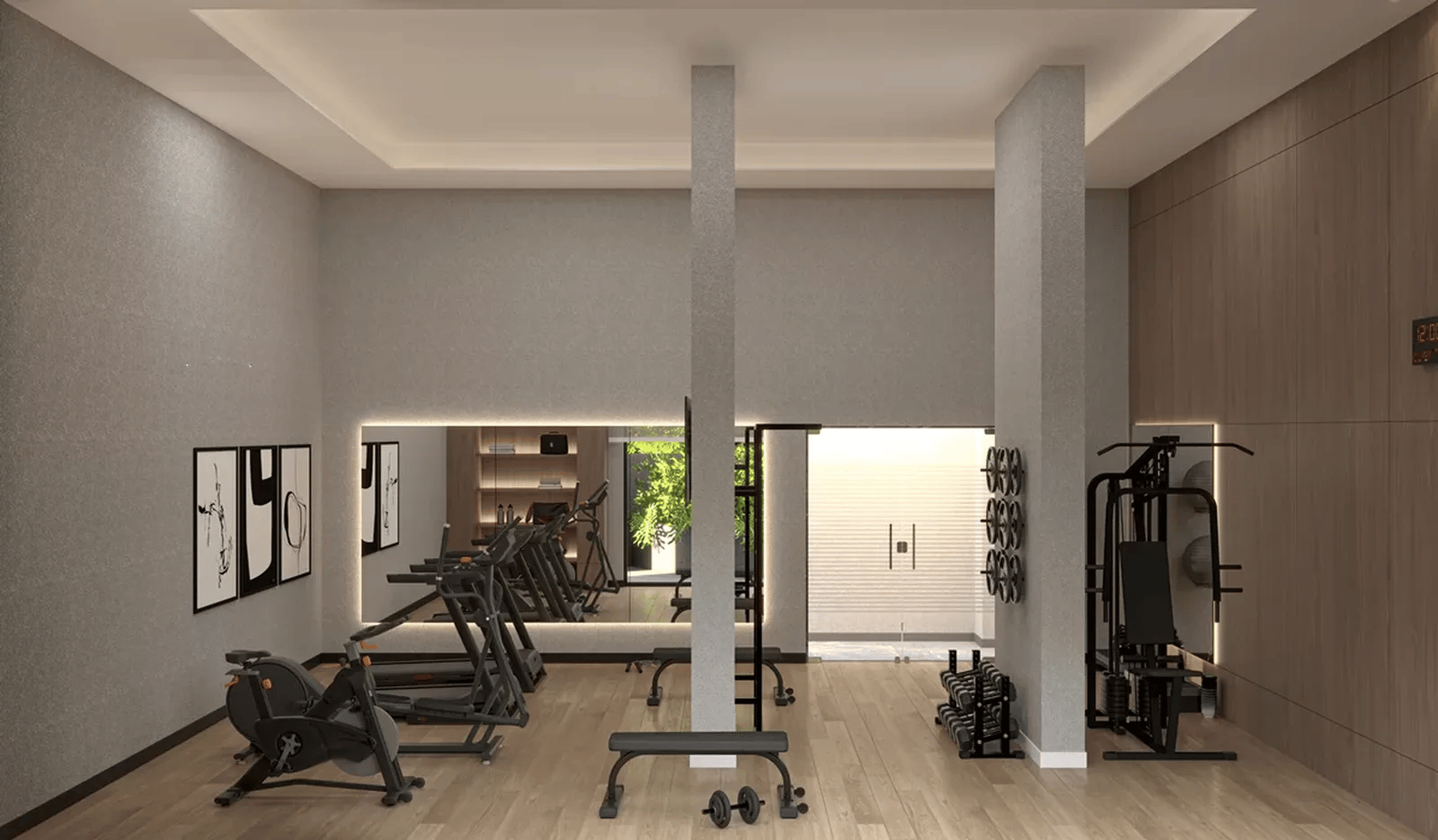 Terrasse Ciel Bleu — Fitness