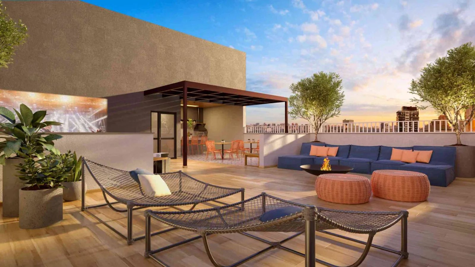 Essencial Faria Lima — Fire place
