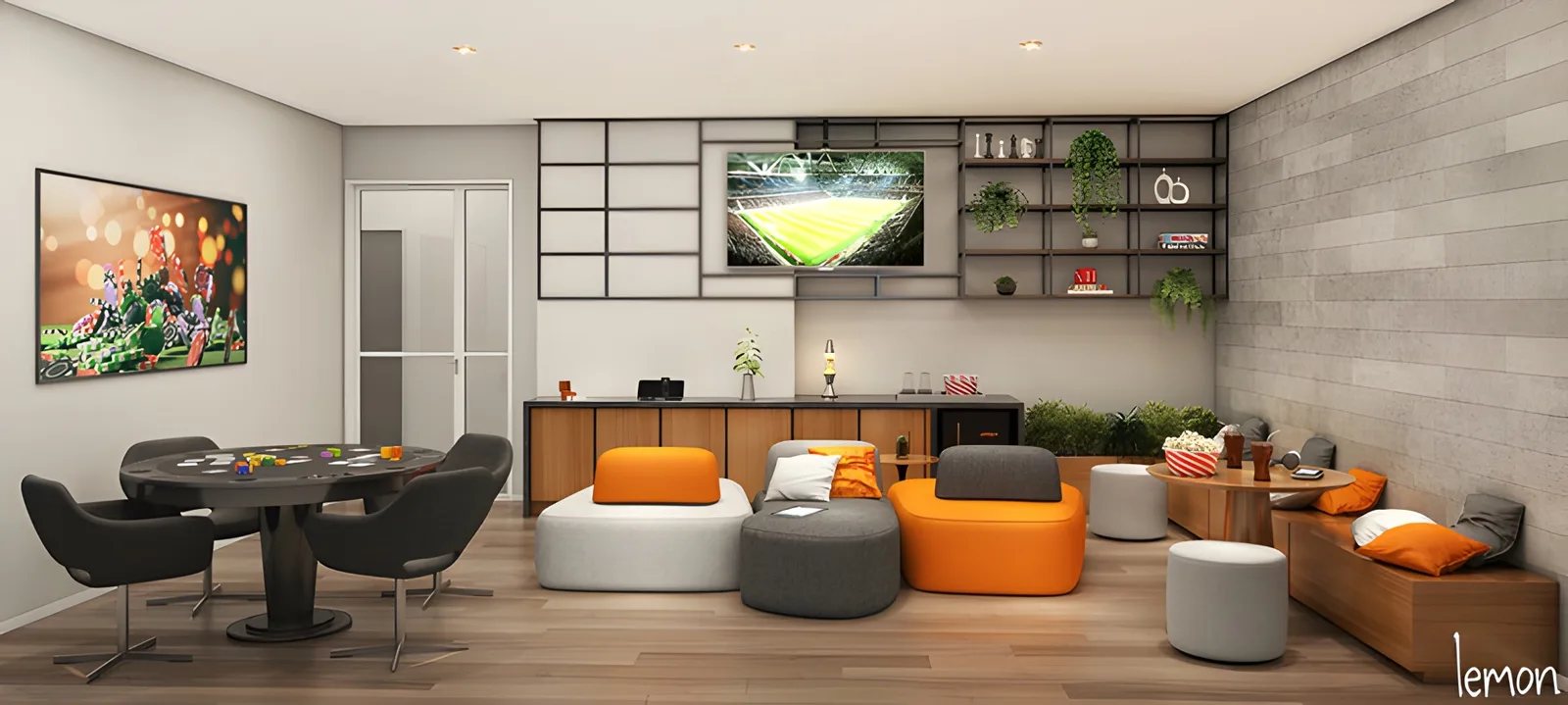 Conexão Morato - Residencial — Sala de jogos