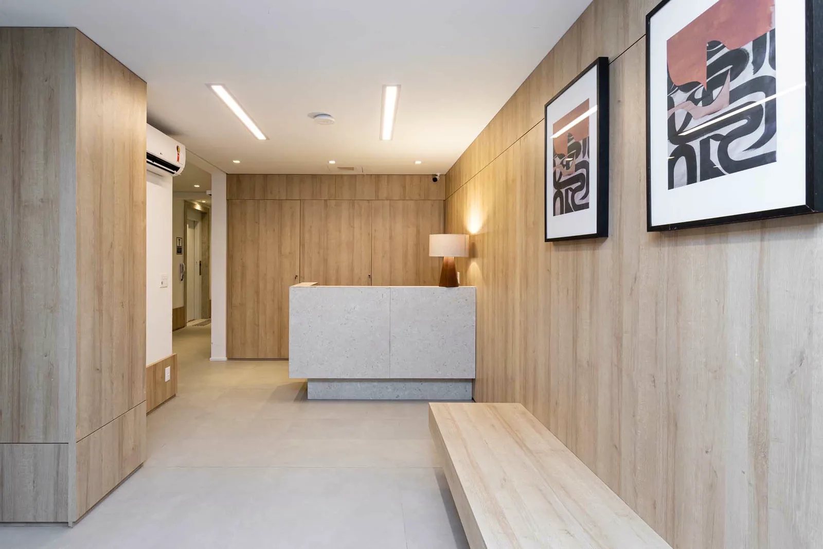 Next Franca - Residencial — Hall de entrada