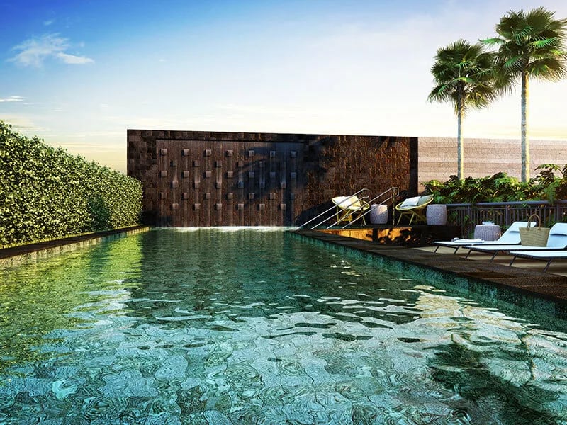 Setin Downtown Genebra — Piscina