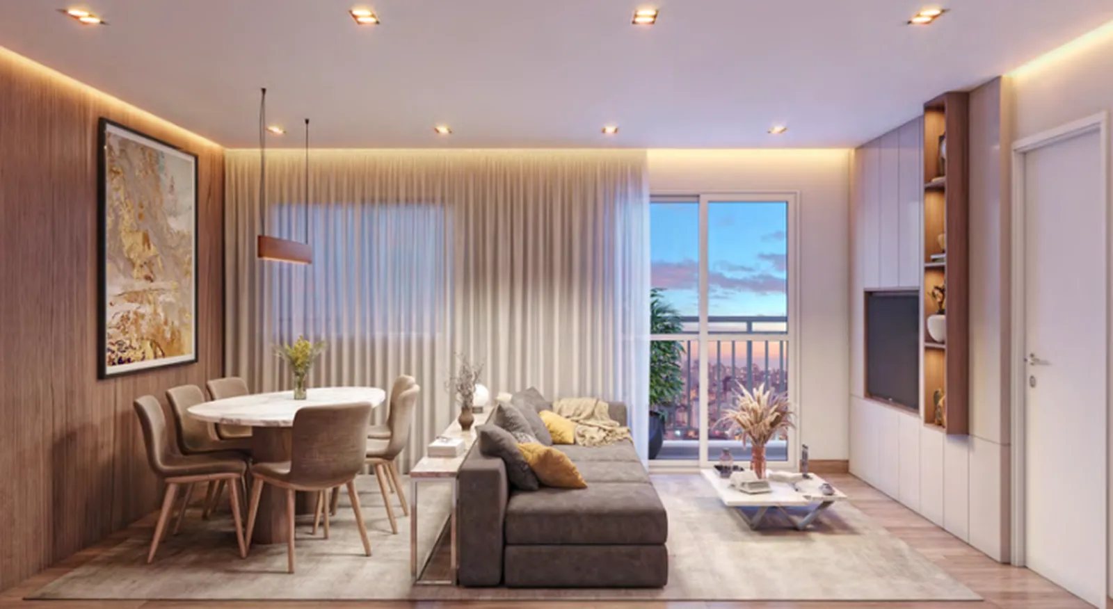 Monumental Residencial Conx - Residencial — Living