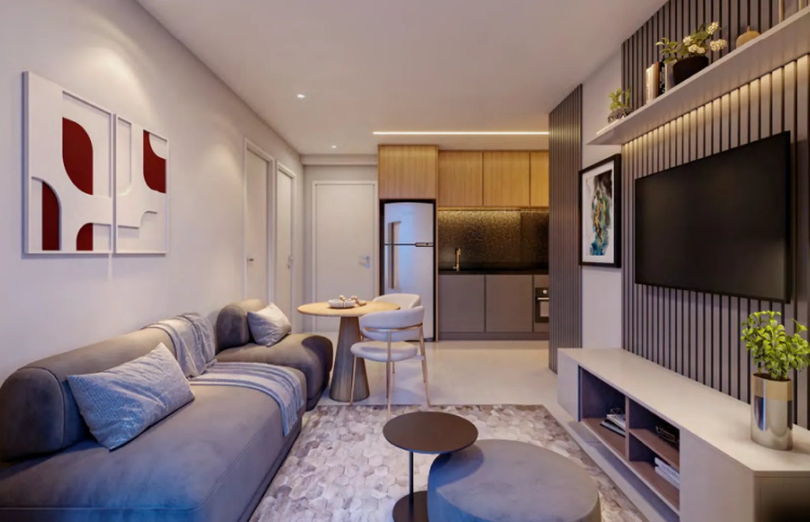 Monumental Residencial Conx - Residencial — Living