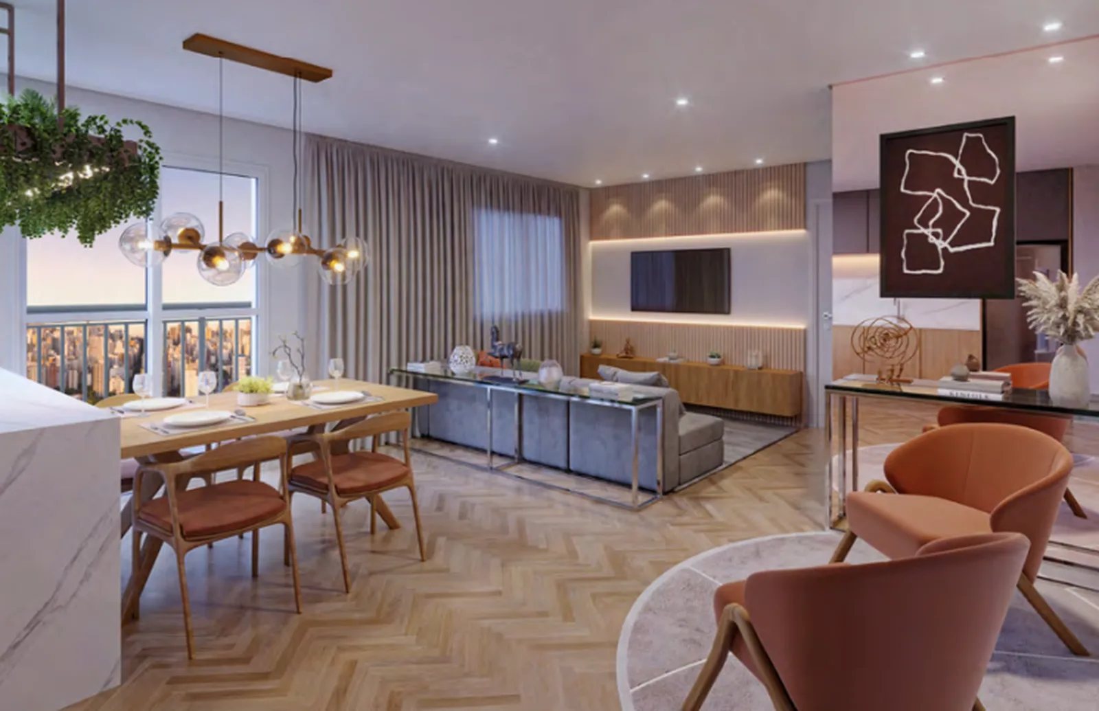 Monumental Residencial Conx - Residencial — Living