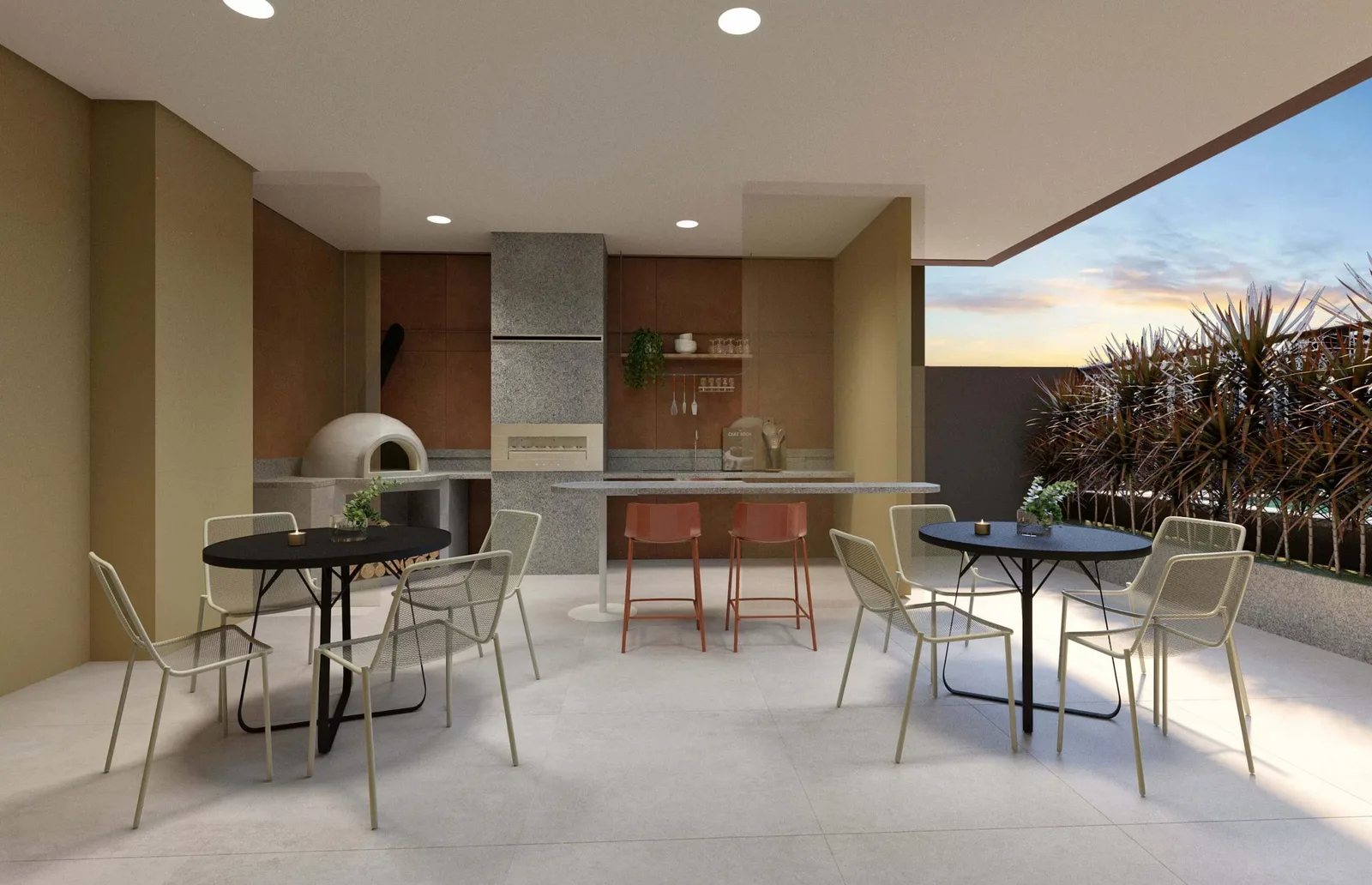 Monumental Residencial Conx - Residencial — Churrasqueira