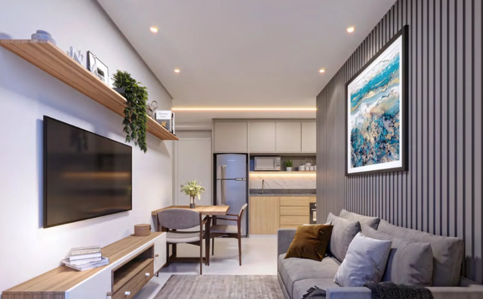 Monumental Residencial Conx - Residencial — Living