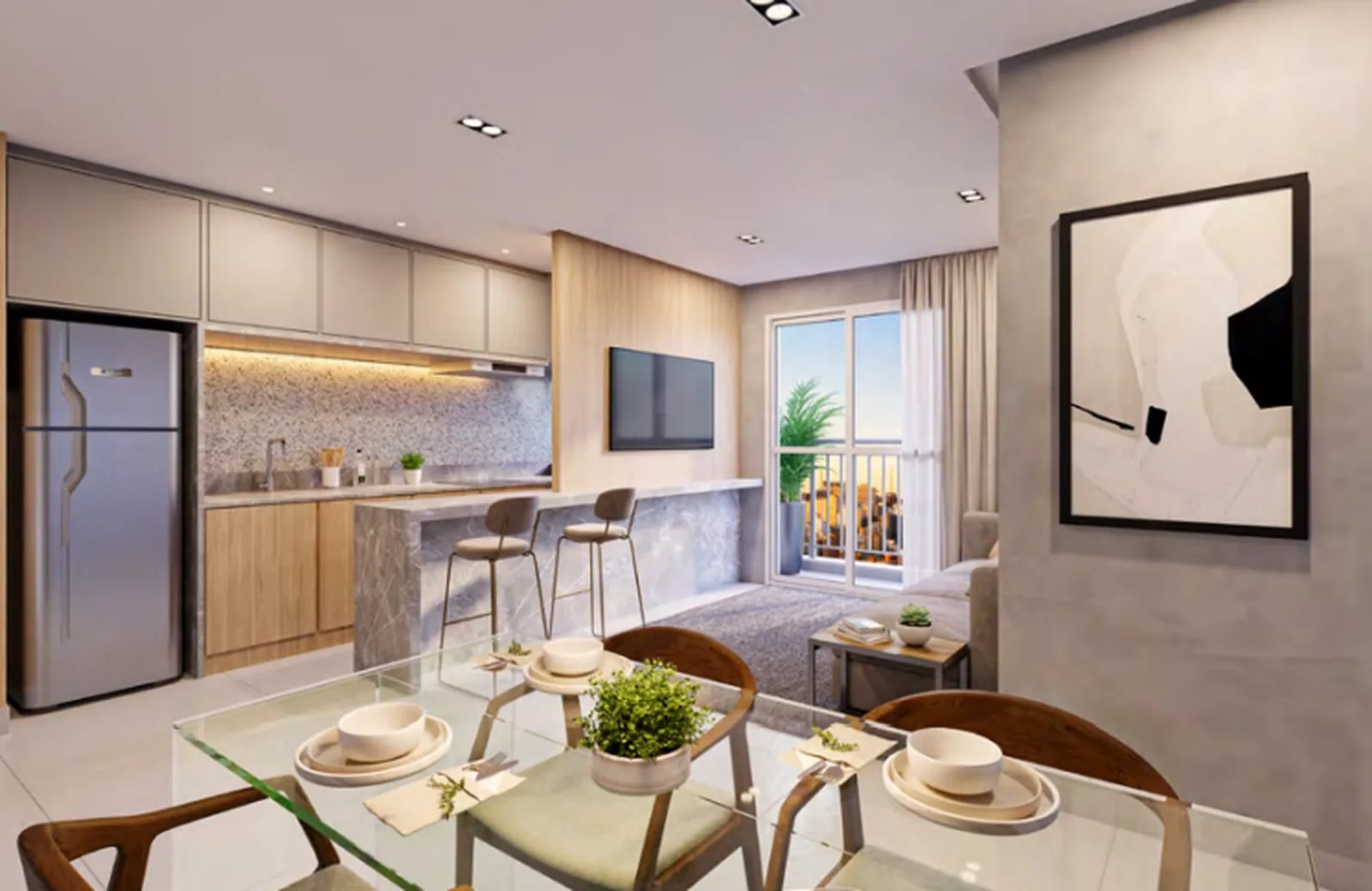 Monumental Residencial Conx - Residencial — Cozinha