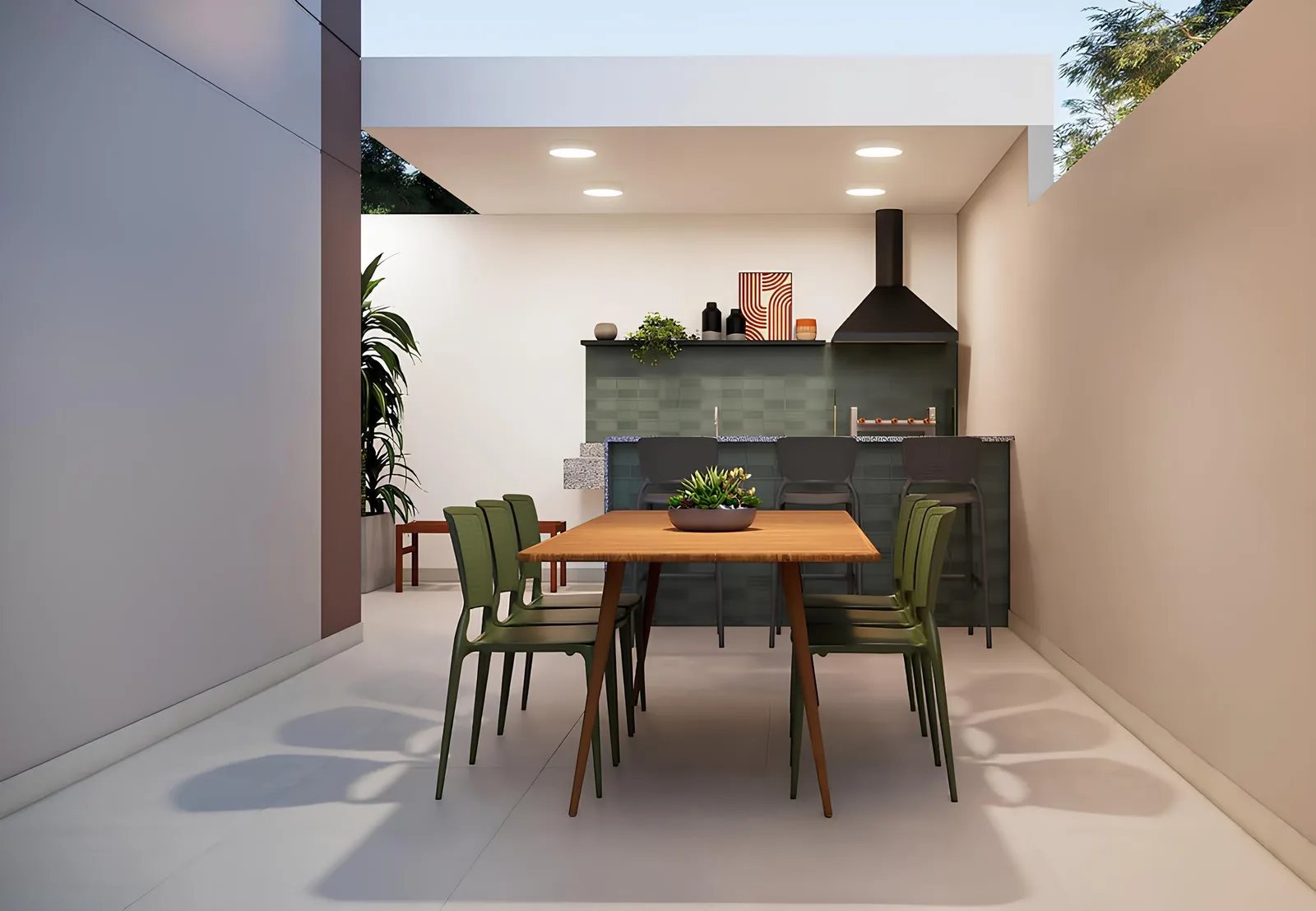 Oli Ipiranga - Residencial — Churrasqueira