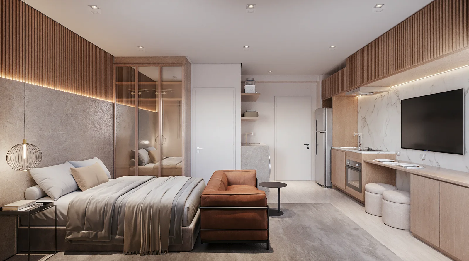 Soul Santana Residencial Conx - Residencial — Dormitório