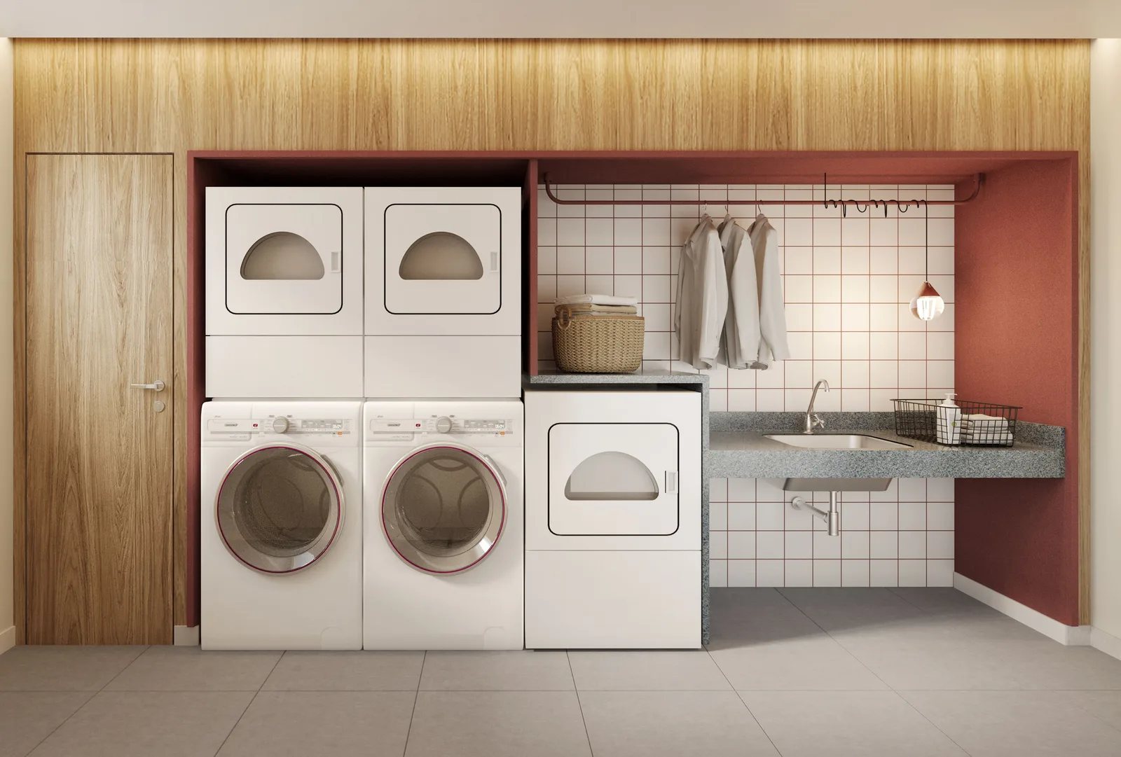 Unique Fit Vila Mariana - Residencial — Lavanderia