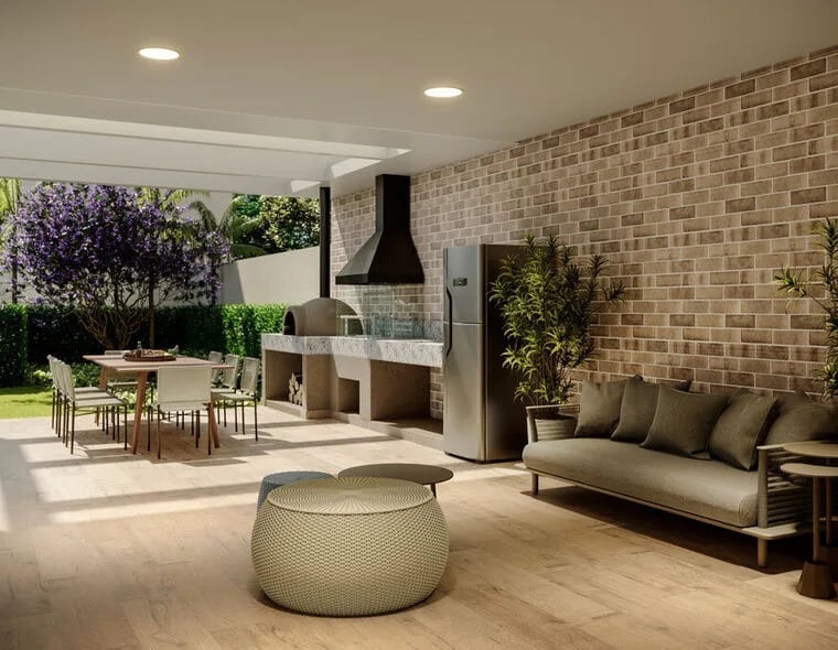 Villa Perdizes Welconx - Residencial — Churrasqueira