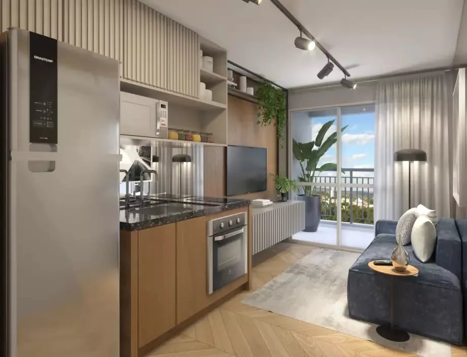 Welconx Pinheiros - Residencial — Living