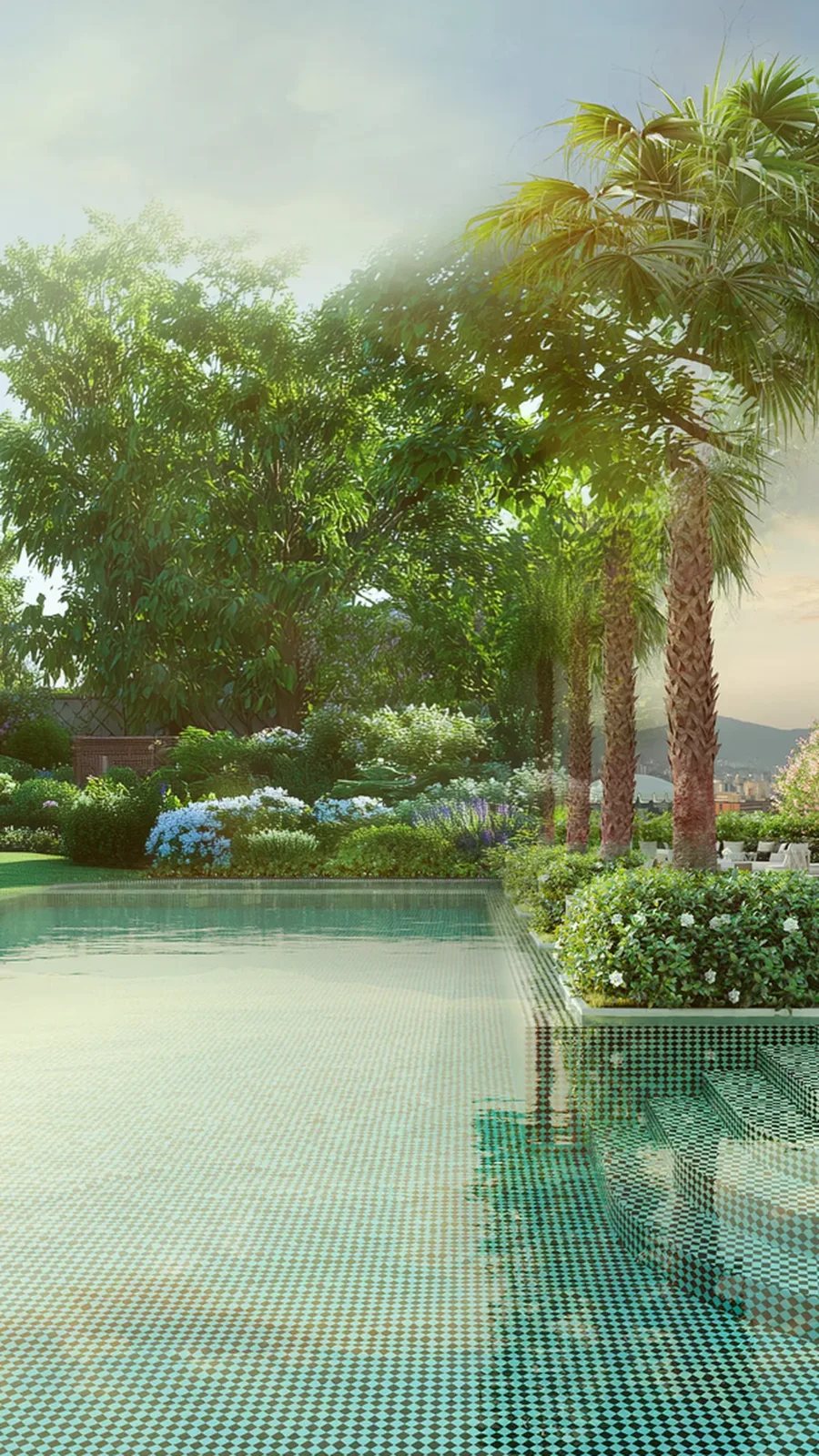 Green Garden — Piscina