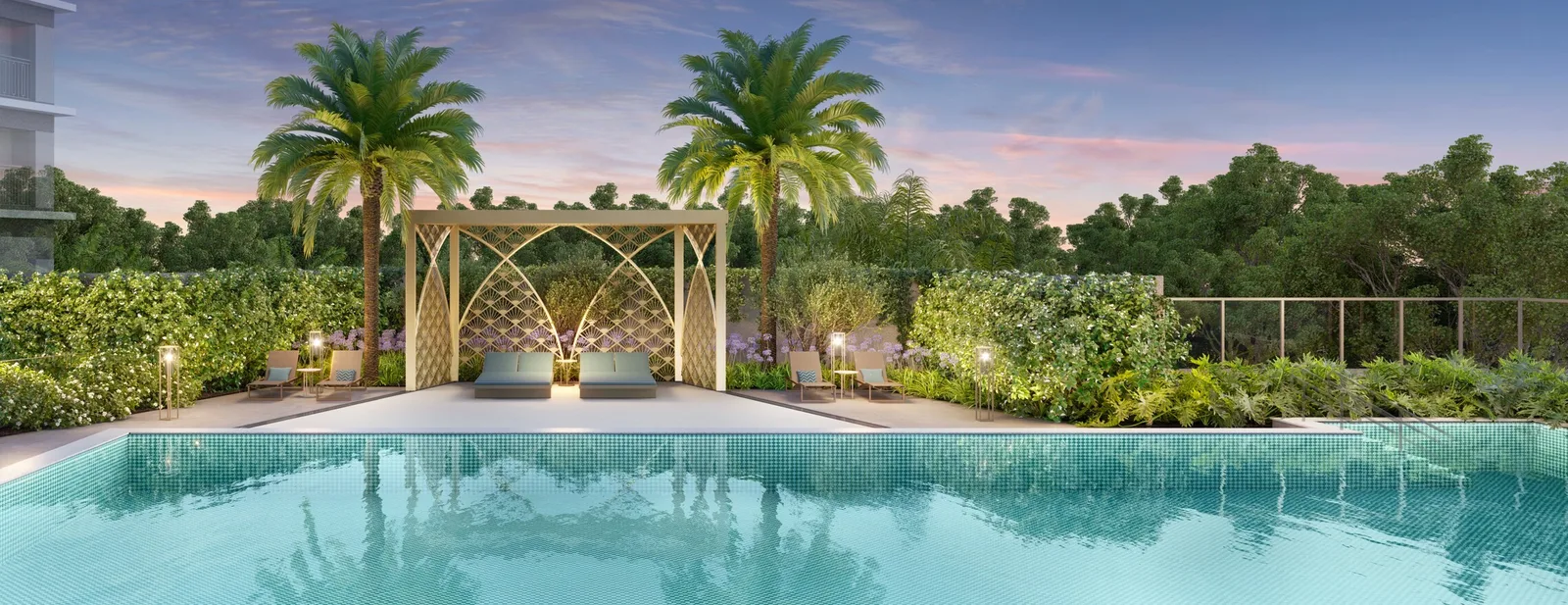The Palace Royal — Pool house
