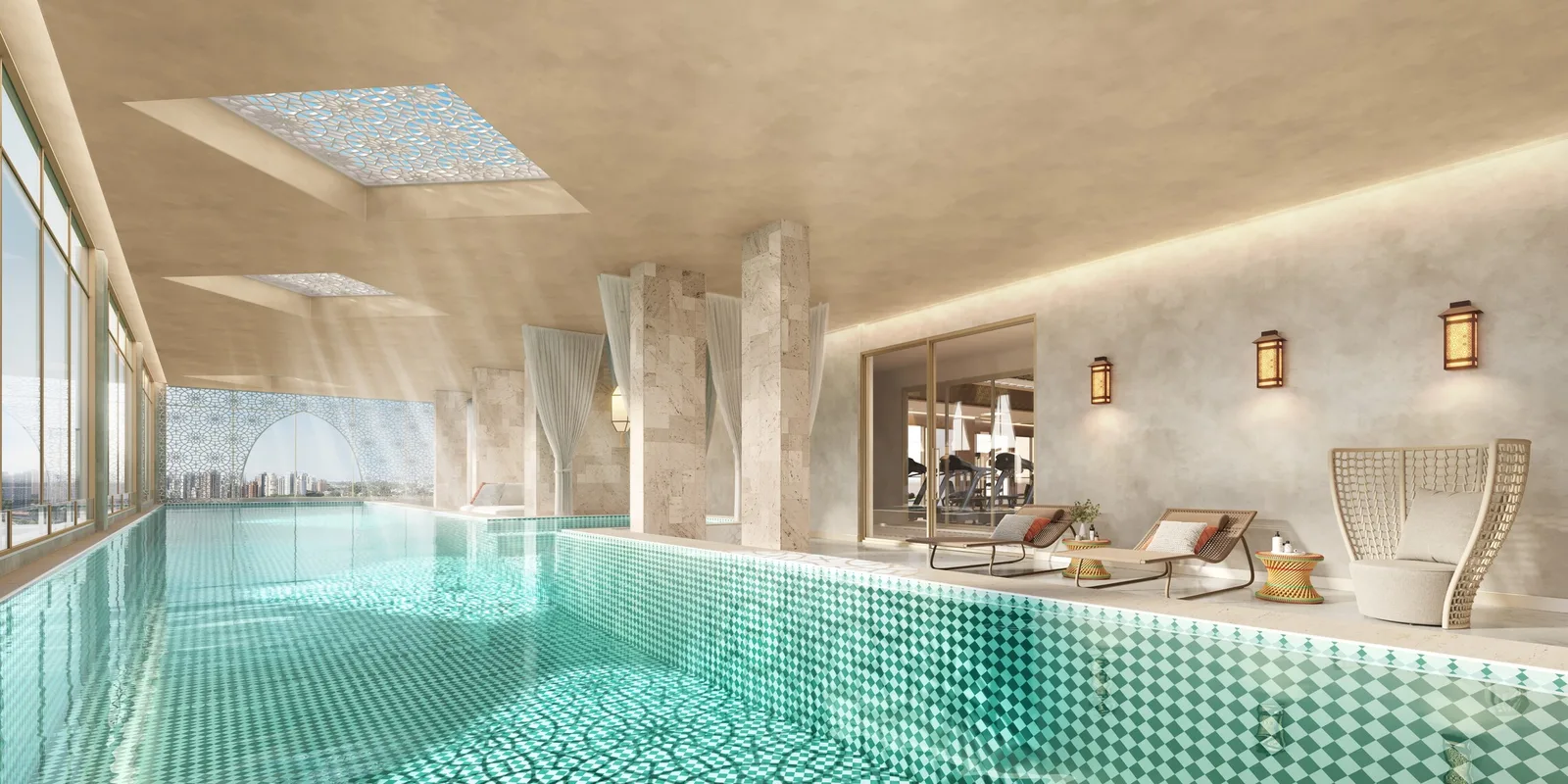The Palace Royal — Piscina coberta