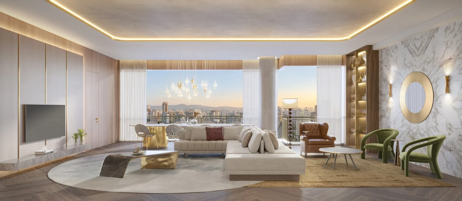 The Palace Royal — Living