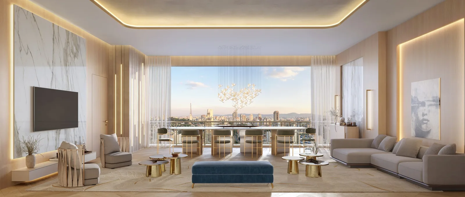 The Palace Royal — Living