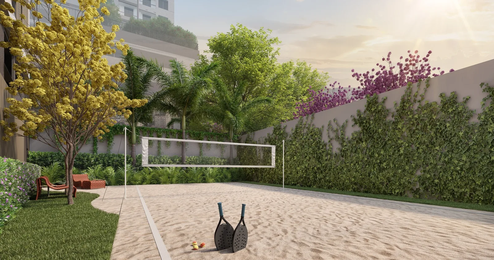 The Palace Royal — Beach tenis