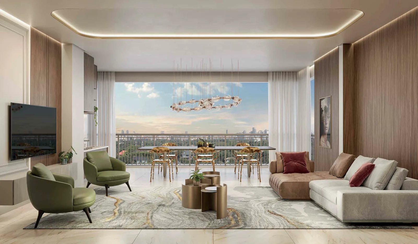 The Palace Oasis — Living