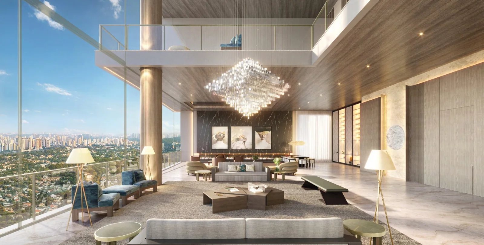 Vista Cyrela Venezia — Living