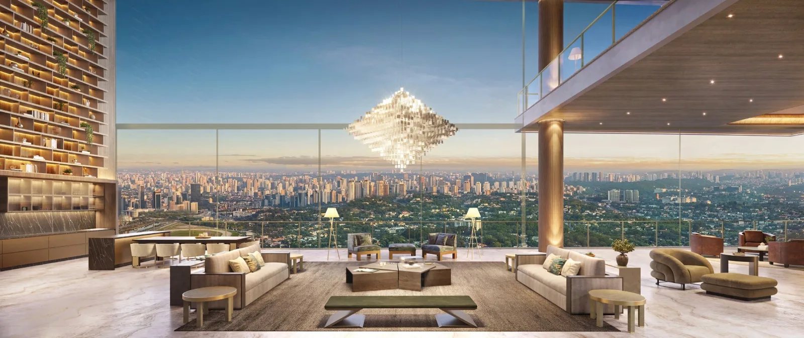 Vista Cyrela Venezia — Living