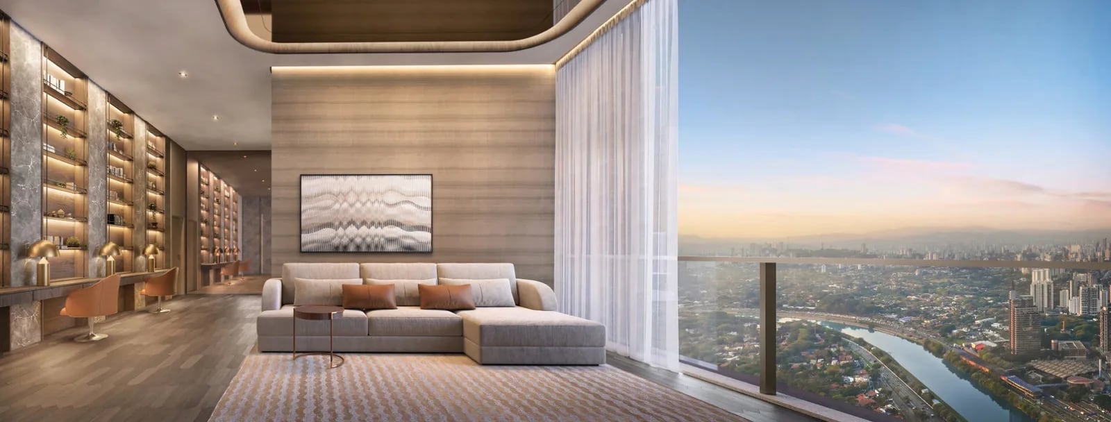 Vista Cyrela Venezia — Living