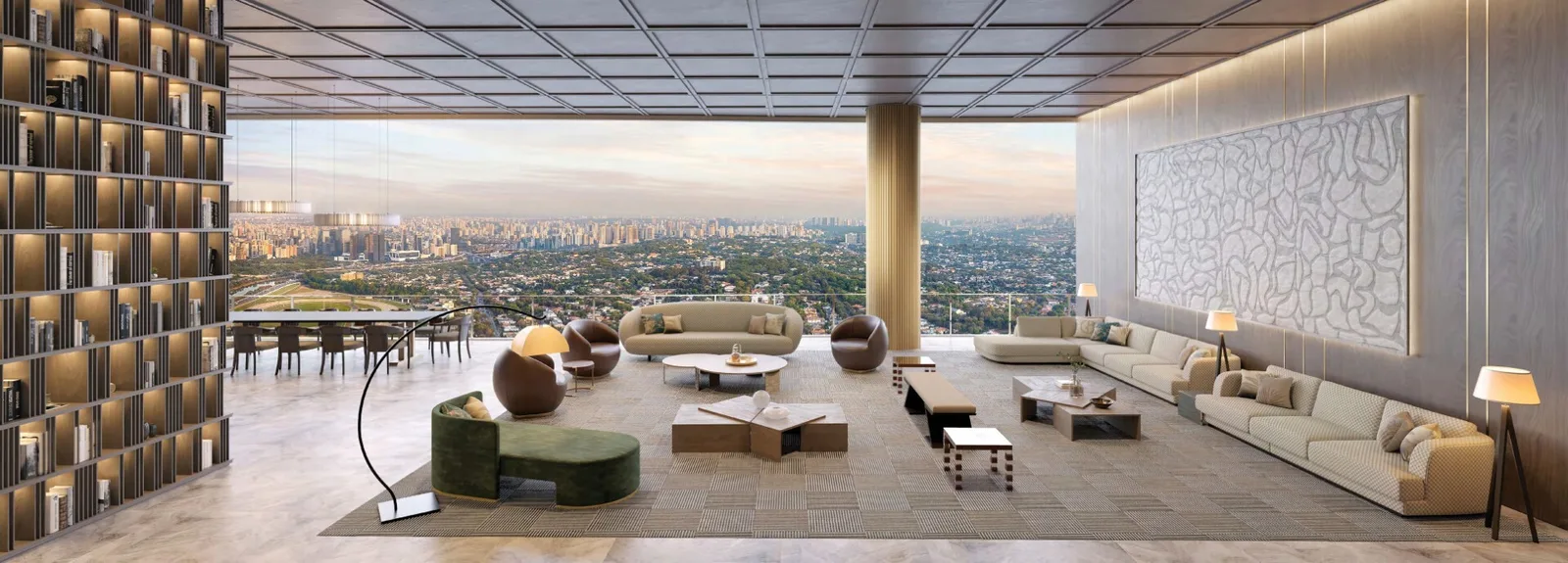 Vista Cyrela Venezia — Living