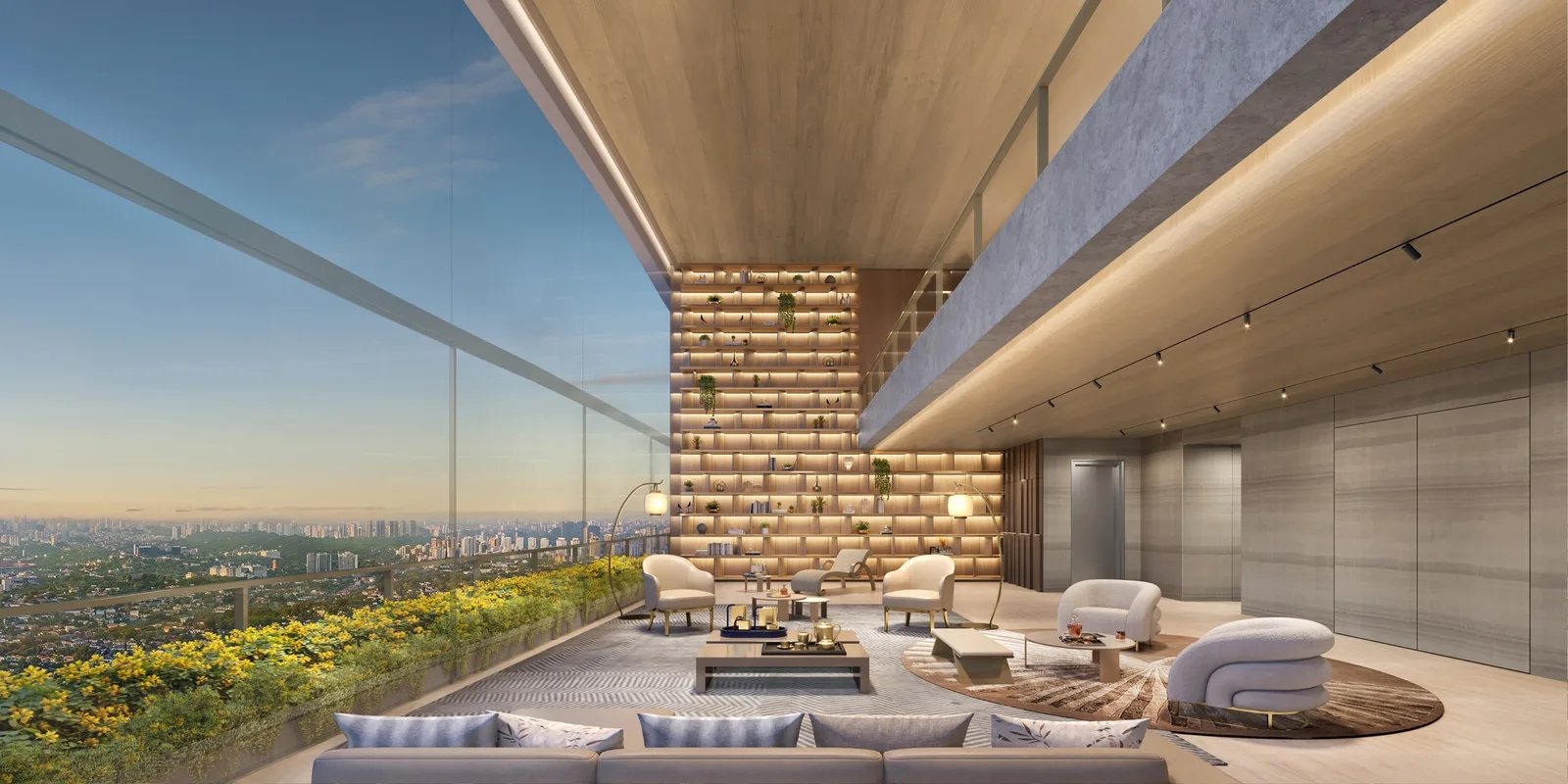 Vista Cyrela Milano — Living