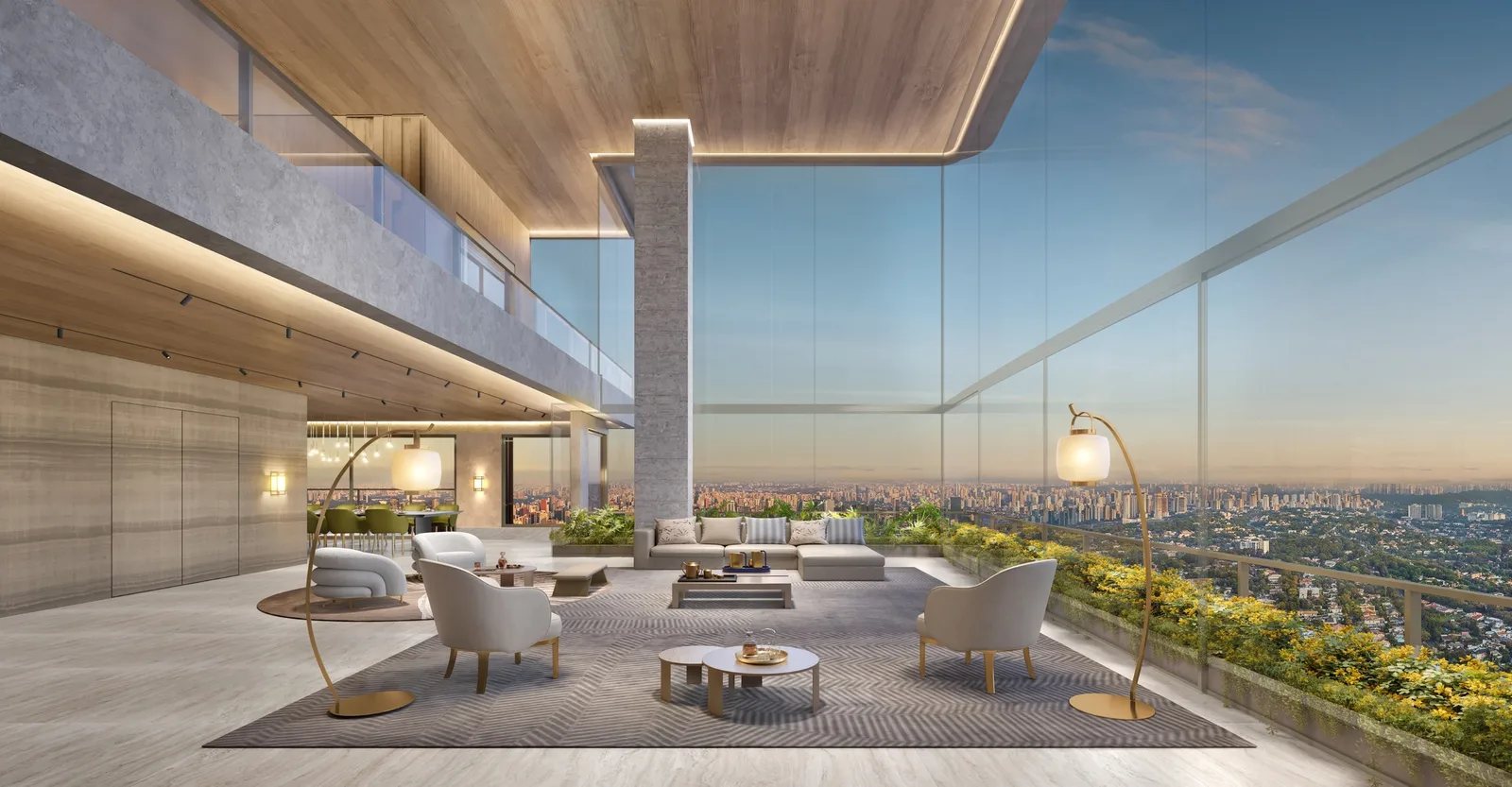 Vista Cyrela Milano — Living