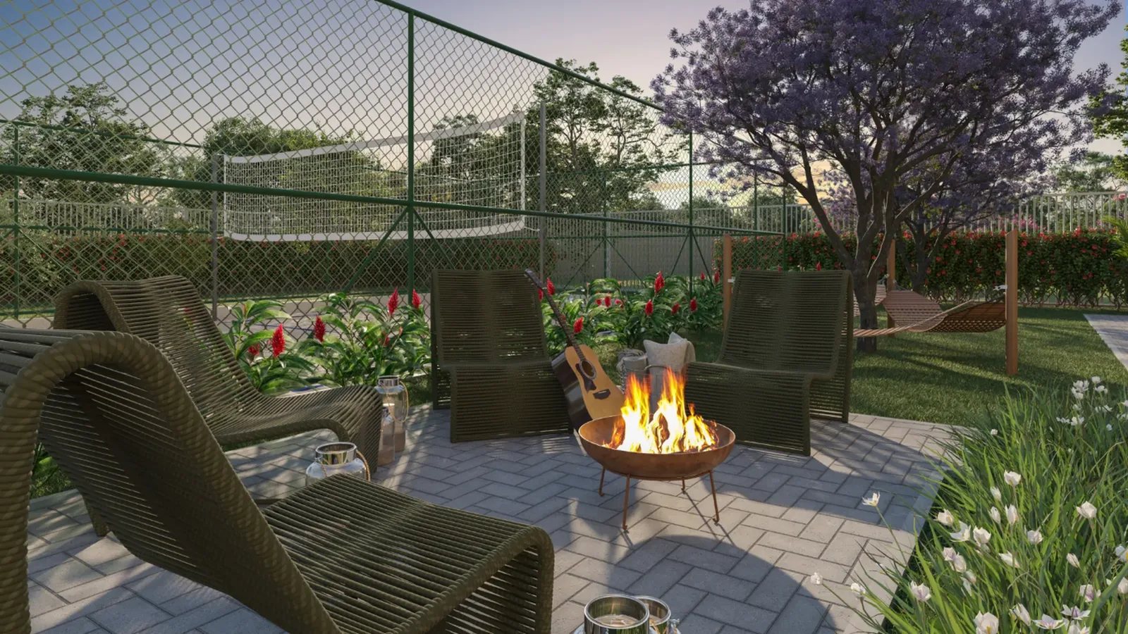 Conquista Clube Itaim Paulista — Fire place