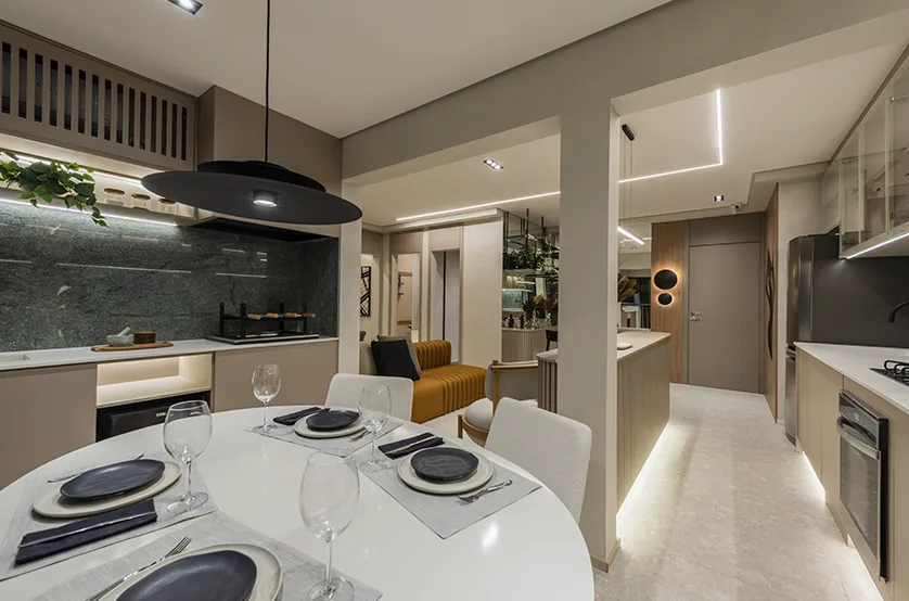 Grand Club Home Spaces Alto da Boa Vista - Residencial — Living