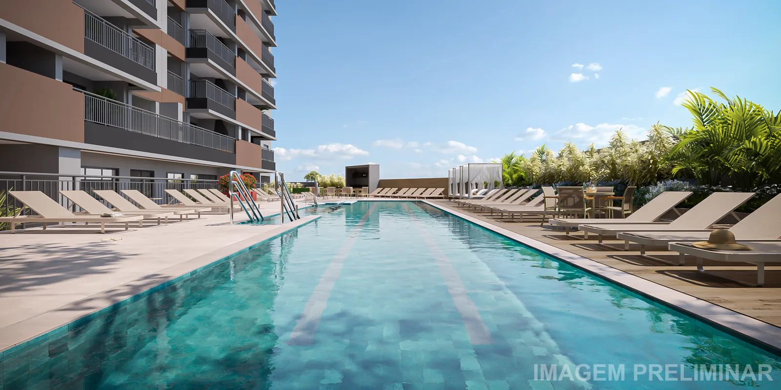 Bosque Diálogo Jd. Prudência - Residencial — Piscina