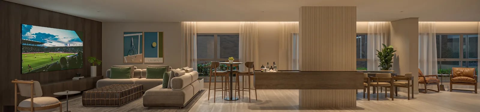 Landmark Santa Cruz by Diálogo - Residencial — Lounge