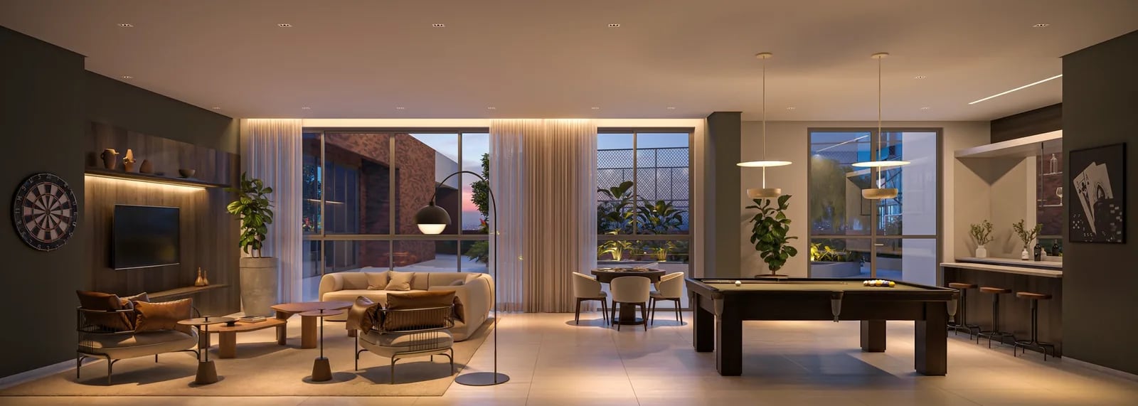 Landmark Santa Cruz by Diálogo - Residencial — Sala de jogos