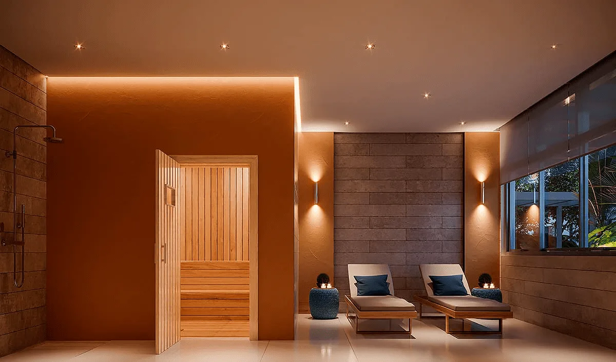 Parque Diálogo Padre Adelino Home — Sauna