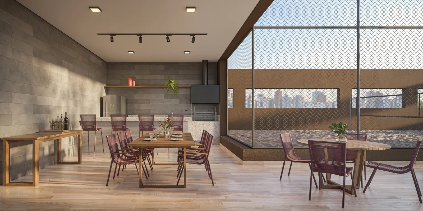 Oásis Santa Cruz by Diálogo - Residencial — 255 churrasqueira