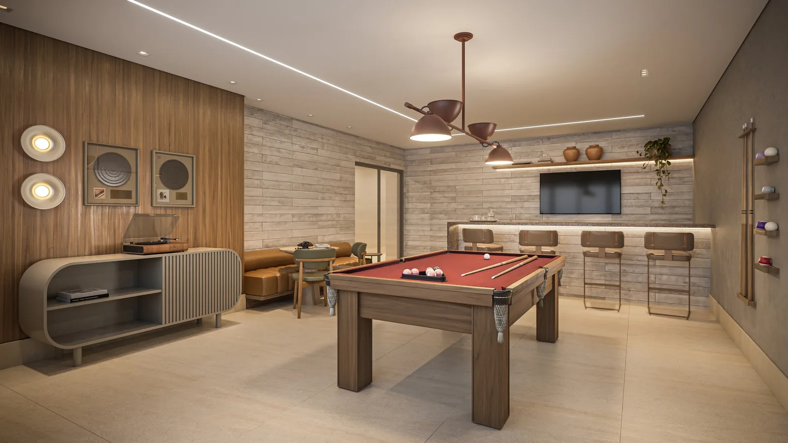 Orbya Vila Carrão By Diálogo - Residencial — 175 sala de jogos