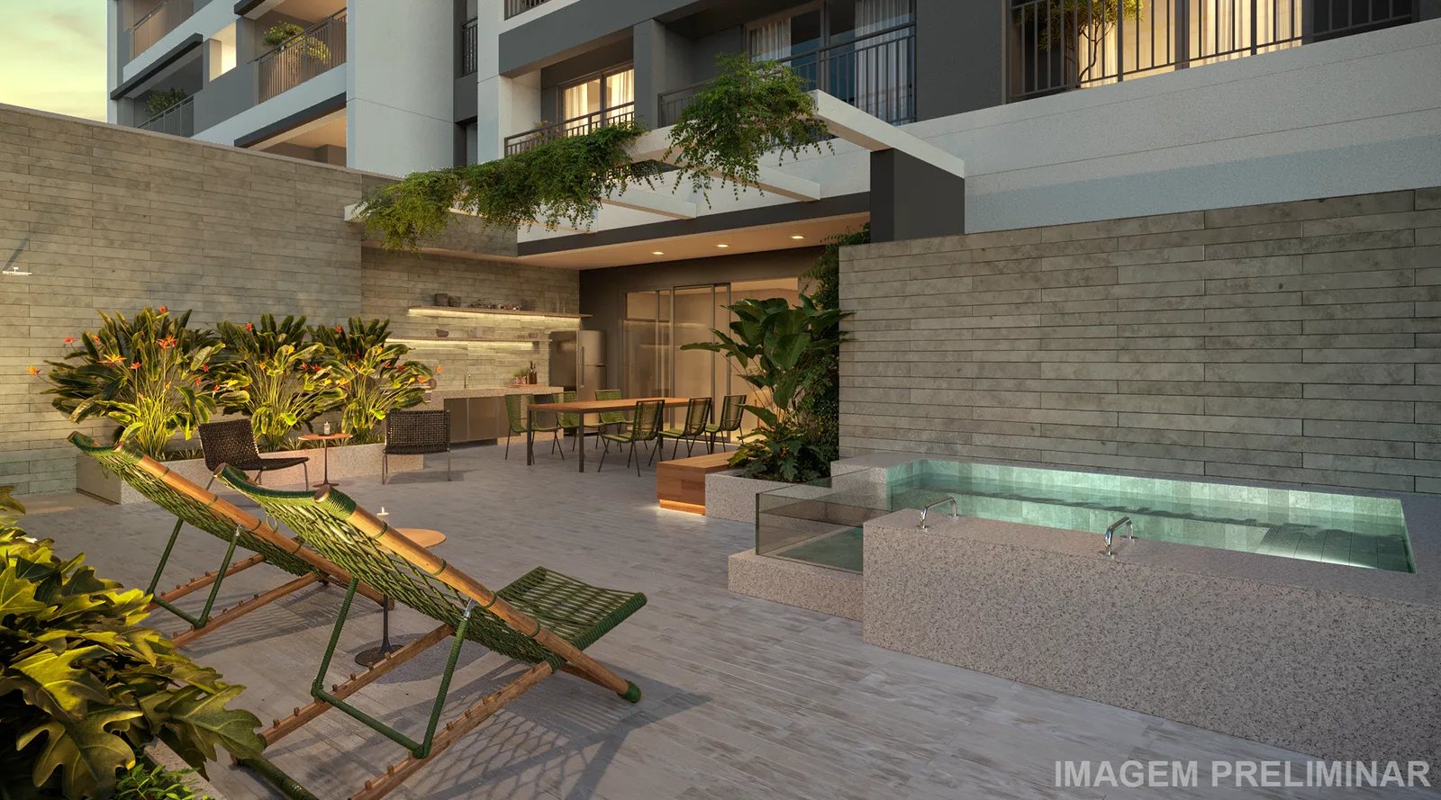Vértice Butantã Residences by Diálogo — Solarium