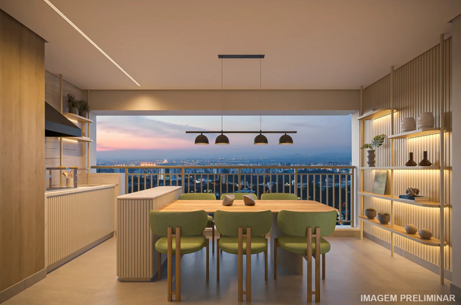 Vértice Butantã Residences by Diálogo — Living